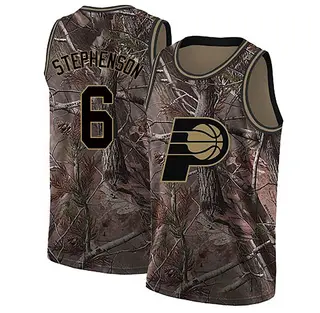 Men's Lance Stephenson Indiana Pacers Camo Realtree Collection Jersey - Swingman