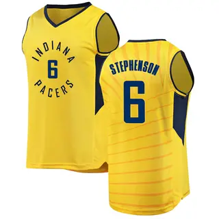Men's Lance Stephenson Indiana Pacers Gold Jersey - Statement Edition - Fast Break