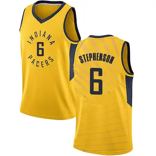Men's Lance Stephenson Indiana Pacers Gold Jersey - Statement Edition - Swingman