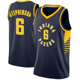 Youth Lance Stephenson Indiana Pacers Navy Jersey - Icon Edition - Swingman